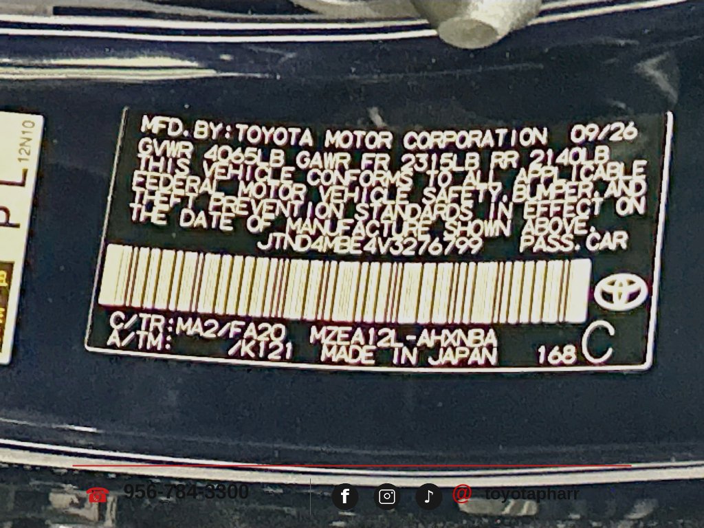 New 2027 Toyota Corolla SE FWD image 28