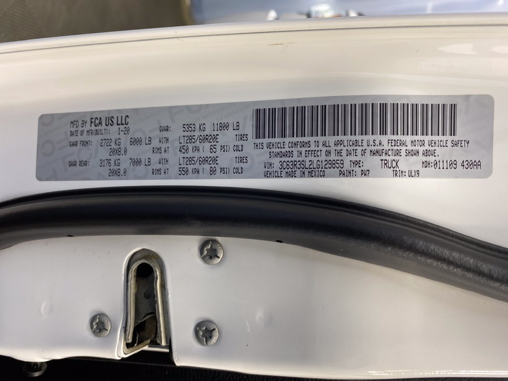 Certified 2020 RAM 3500 Limited AWD/4WD image 8
