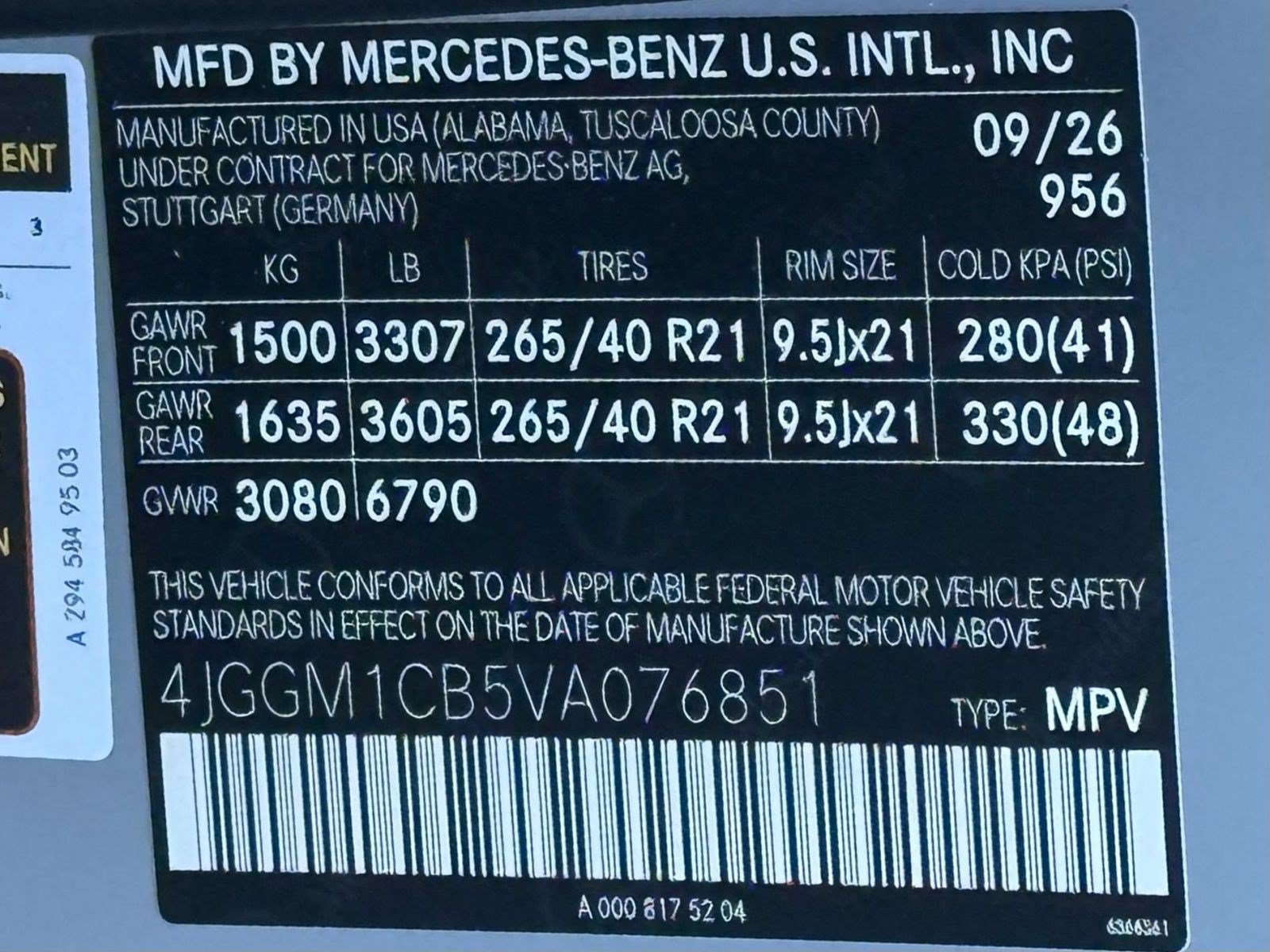 New 2027 Mercedes-Benz EQE 320 4MATIC SUV image 24