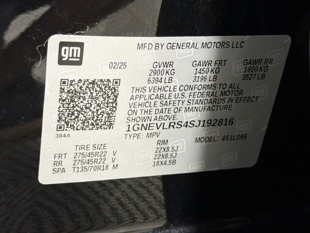 Used 2025 Chevrolet Traverse RS w/ LPO, Floor Liner Package AWD/4WD image 34
