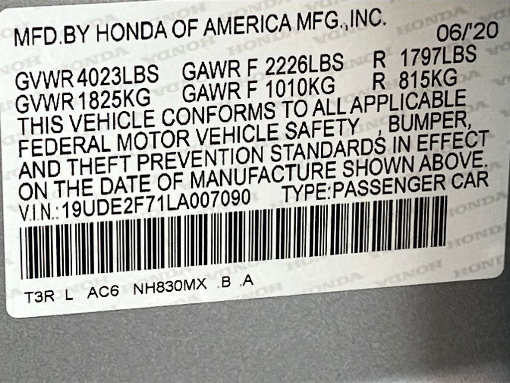 Used 2020 Acura ILX w/ Technology Package FWD image 31