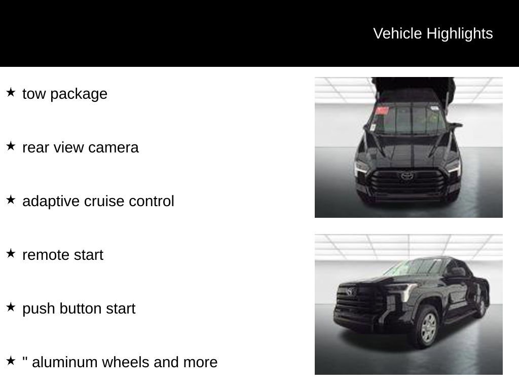 Used 2023 Toyota Tundra SR w/ SR Tow Package image 10