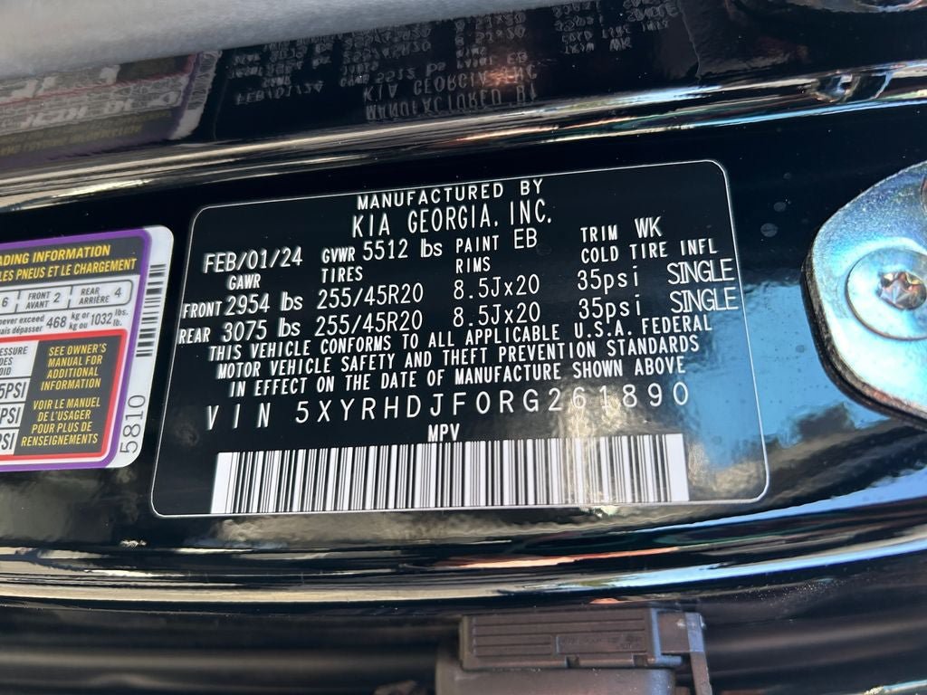 Used 2024 Kia Sorento X-Line EX AWD/4WD image 35