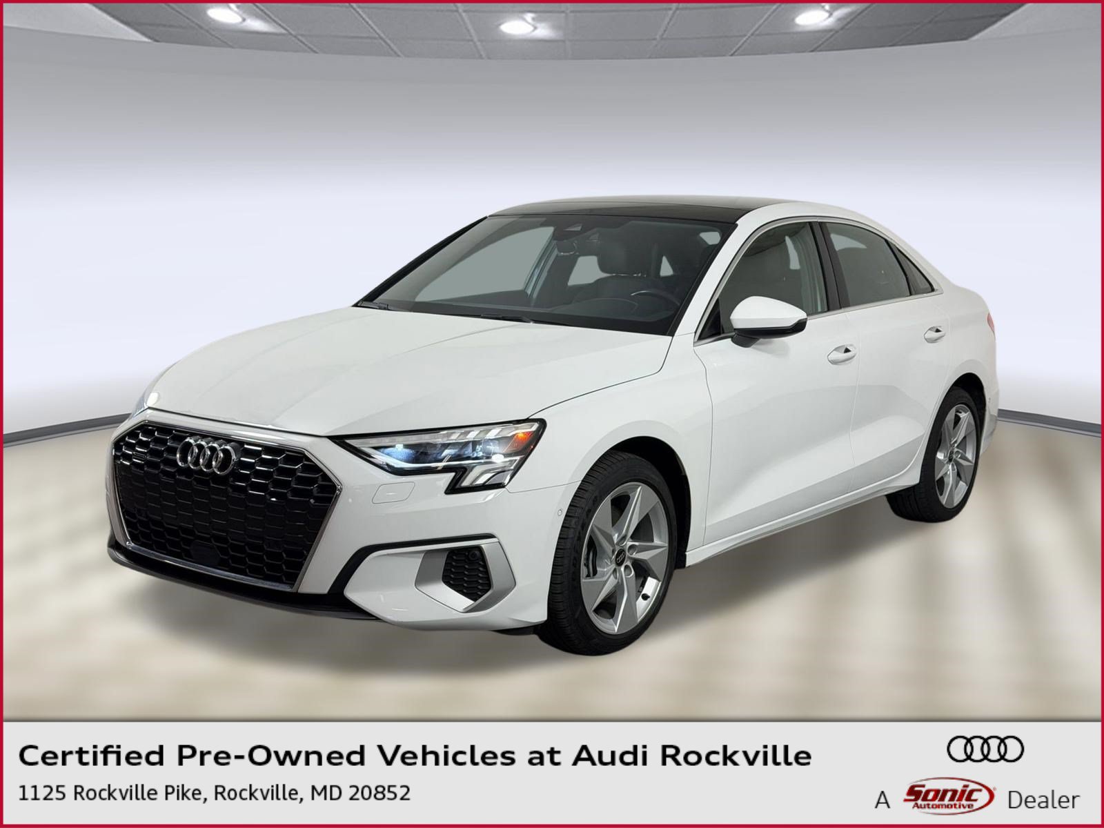 Certified 2023 Audi A3 2.0T Premium w/ Convenience Package