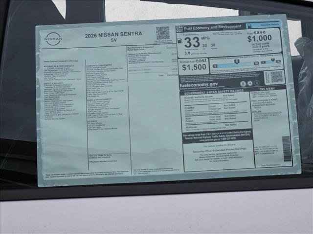 New 2026 Nissan Sentra SV image 15