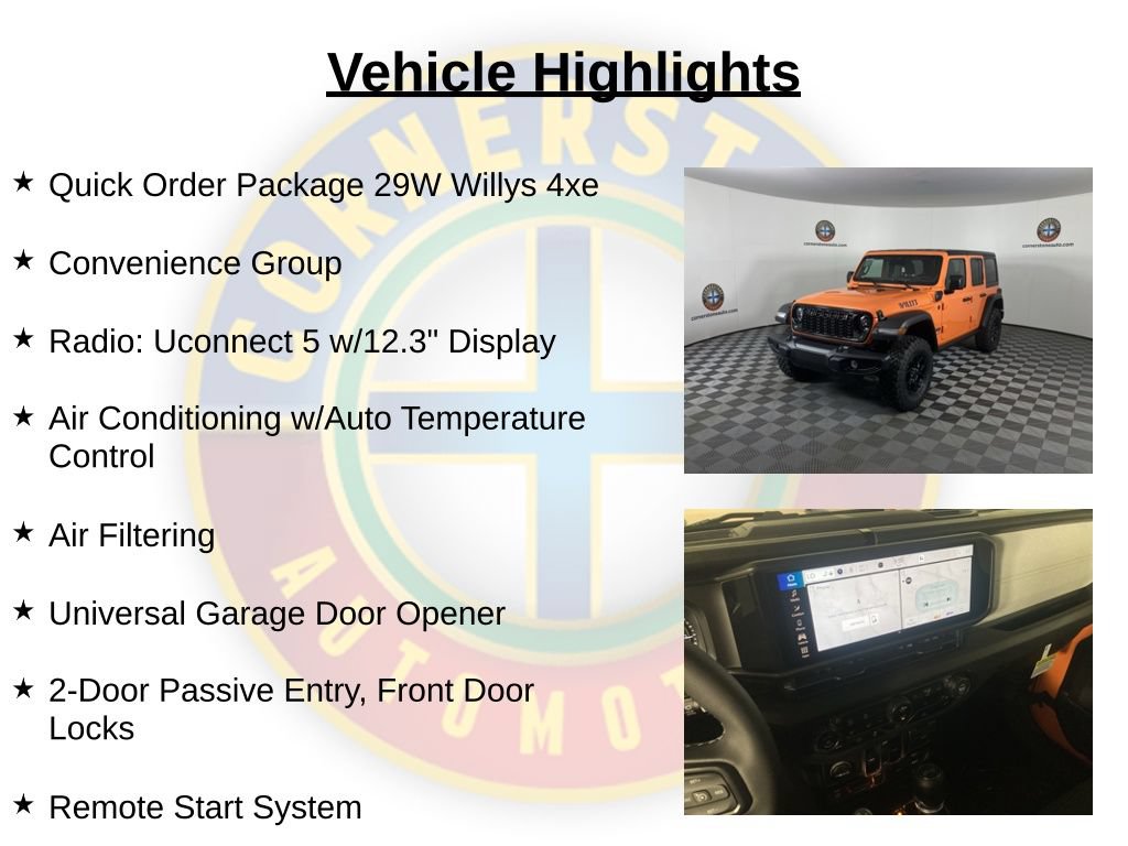 New 2025 Jeep Wrangler Unlimited Sport S 4xe AWD/4WD image 2