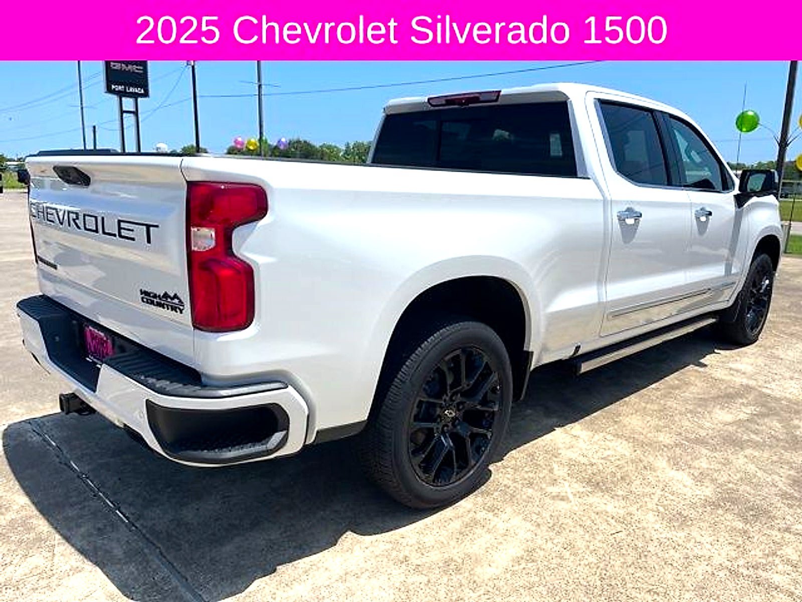 New 2025 Chevrolet Silverado 1500 High Country w/ High Country Premium Package AWD/4WD image 7
