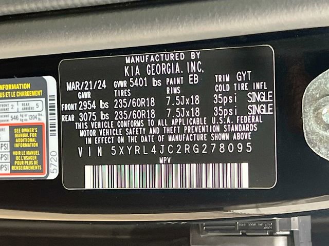 Used 2024 Kia Sorento S w/ Panoramic Sunroof Package image 35