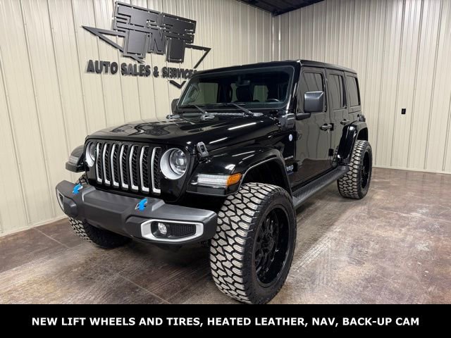 Used 2023 Jeep Wrangler Sahara 4xe w/ Cold Weather Group image 1