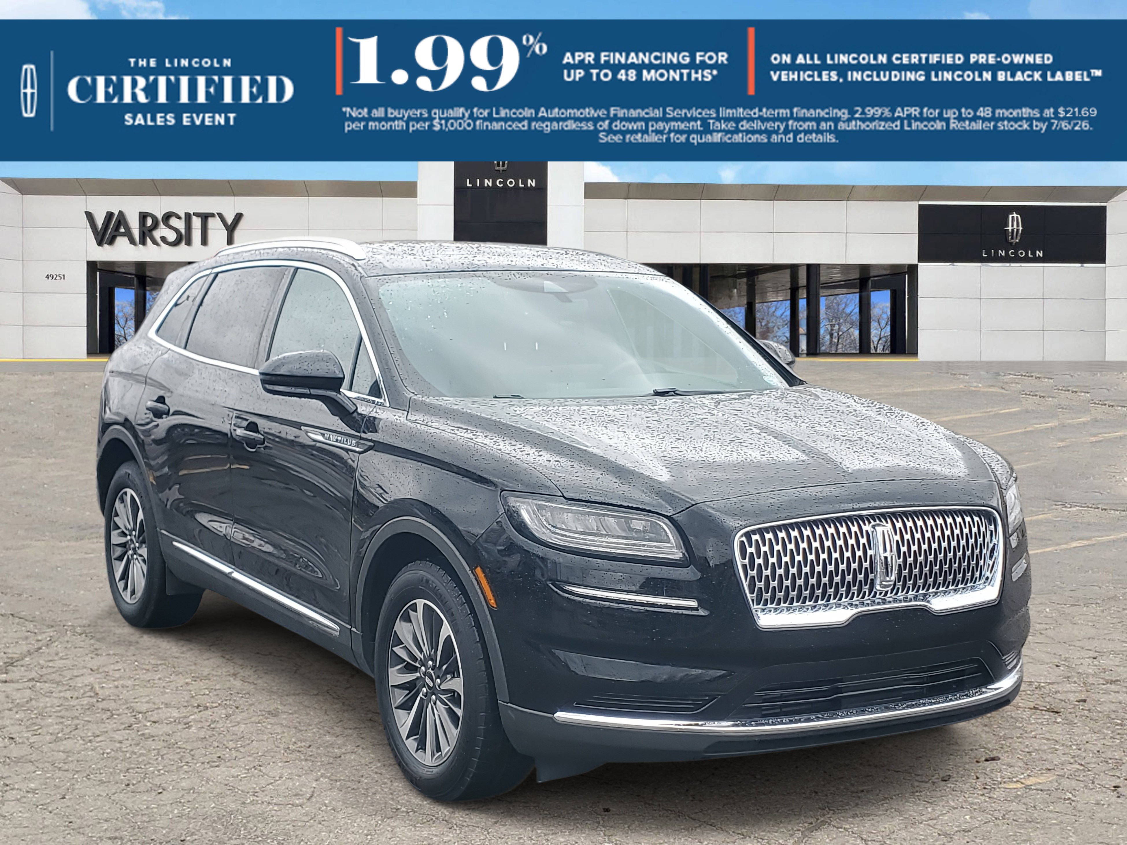 Certified 2023 Lincoln Nautilus Reserve AWD/4WD image 1