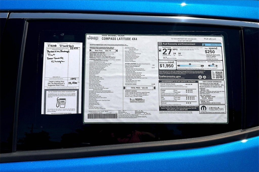 New 2025 Jeep Compass Latitude w/ Convenience Group image 14