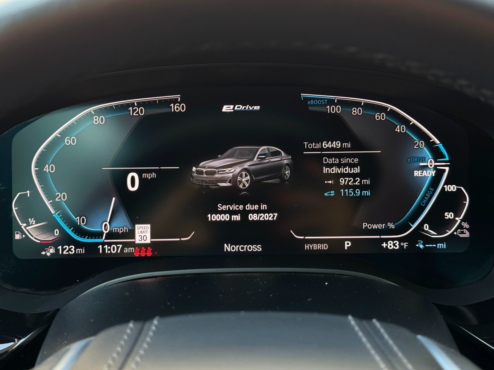 Used 2022 BMW 530e w/ Premium Package RWD image 19