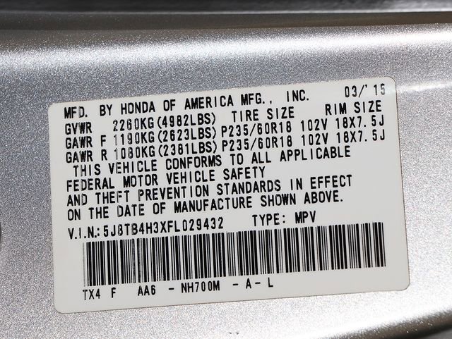 Used 2015 Acura RDX AWD image 36