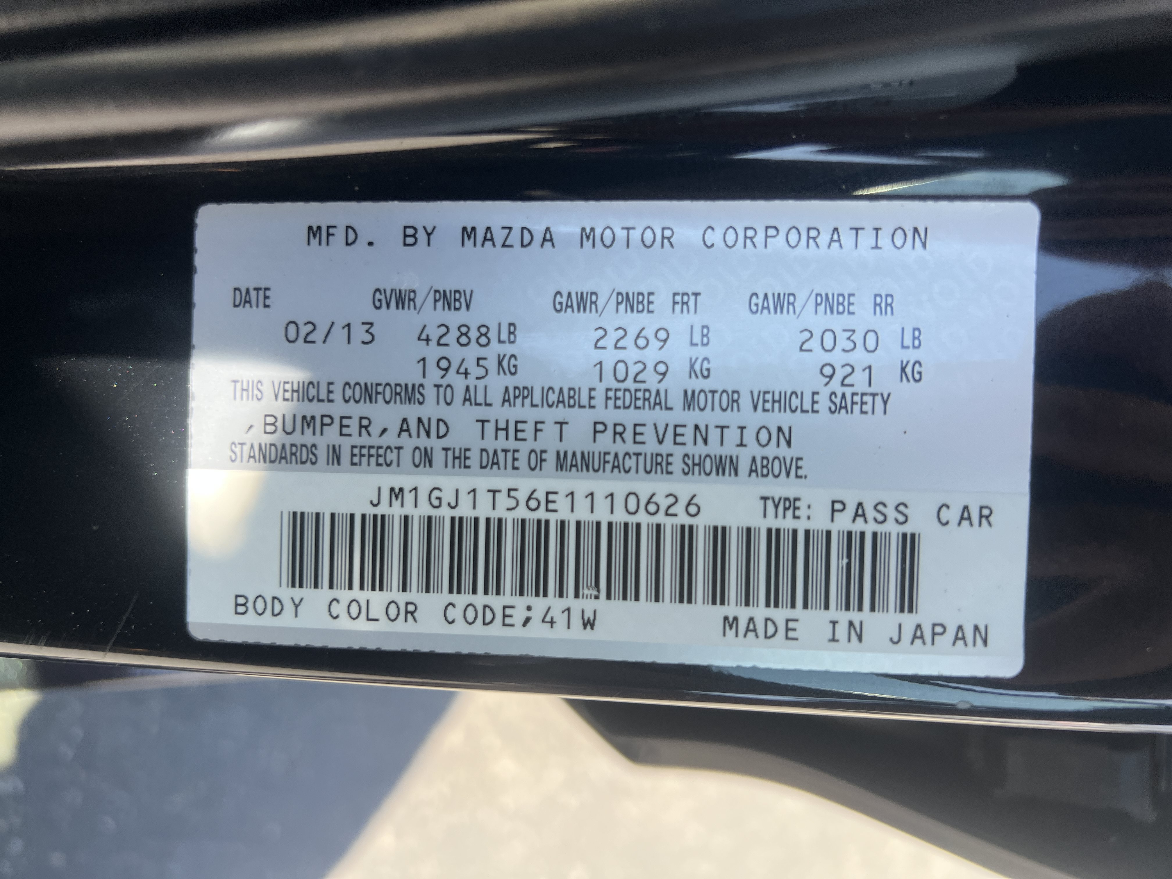 Used 2014 MAZDA MAZDA6 Touring w/ Touring Technology Package FWD image 20