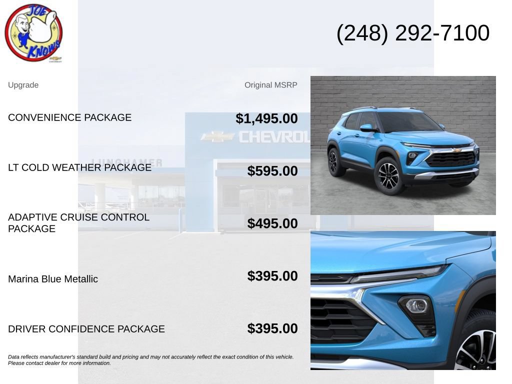 New 2026 Chevrolet TrailBlazer LT w/ Convenience Package AWD/4WD image 5