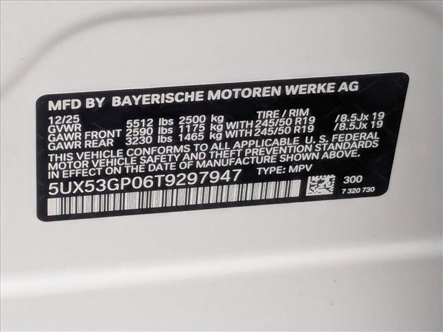 New 2026 BMW X3 xDrive30 w/ Convenience Package image 19