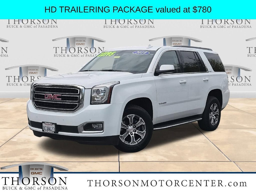 Used 2018 GMC Yukon SLE w/ HD Trailering Package