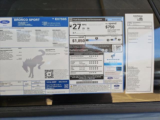 New 2026 Ford Bronco Sport Big Bend w/ Convenience Package image 18