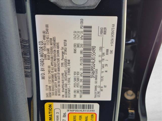 Used 2020 Ford Fusion Energi Titanium FWD image 22