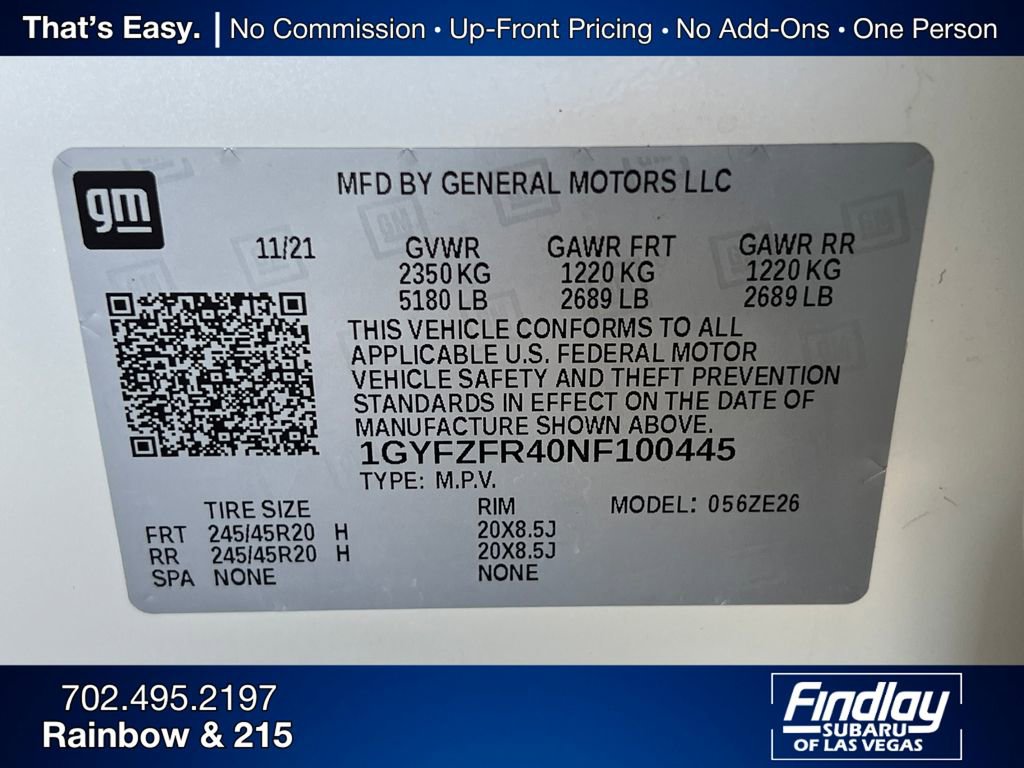 Used 2022 Cadillac XT4 Sport w/ LPO, ONYX Package image 30