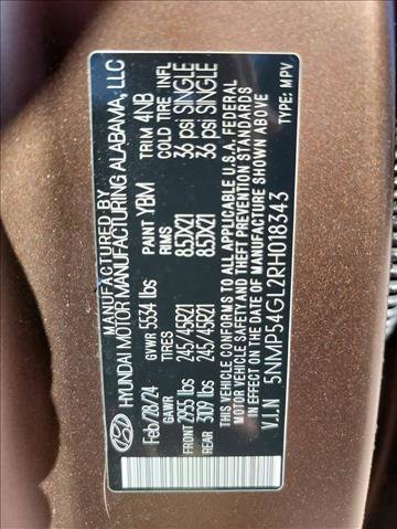 Used 2024 Hyundai Santa Fe Calligraphy image 23