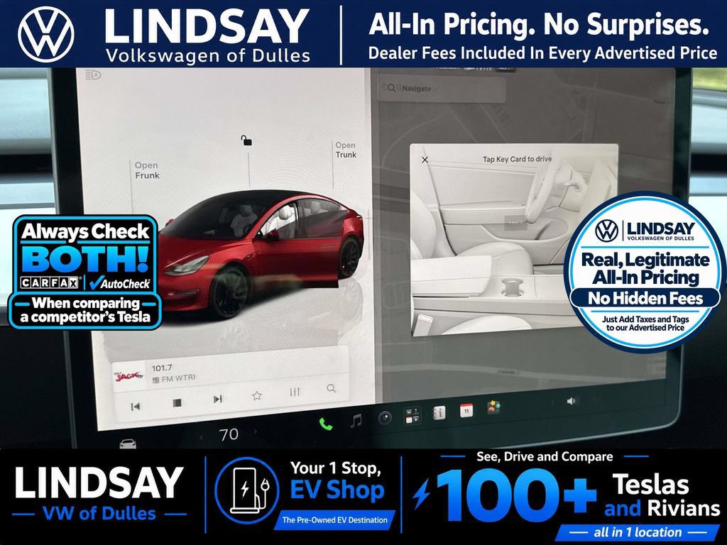 Used 2022 Tesla Model 3 Performance AWD/4WD image 18