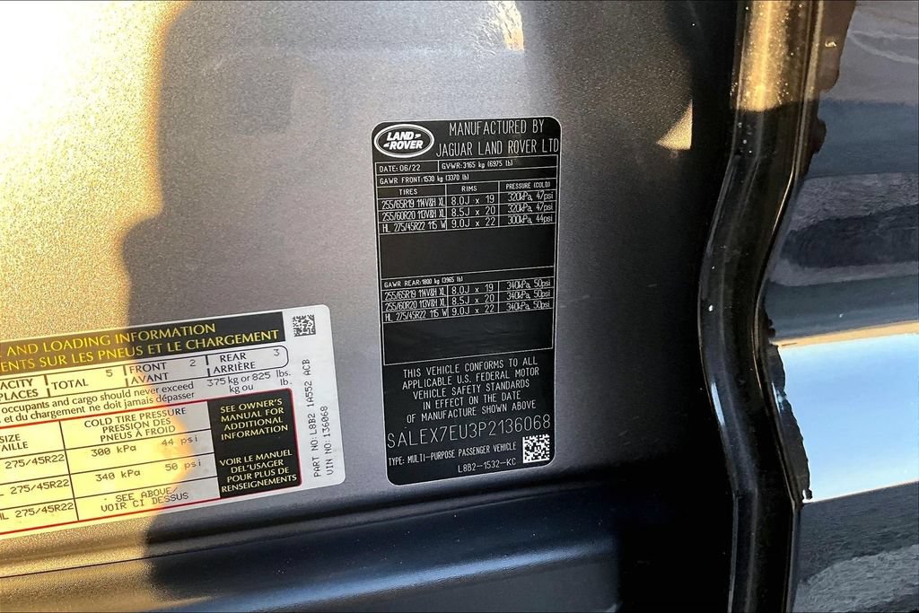 Certified 2023 Land Rover Defender 110 X AWD/4WD image 17