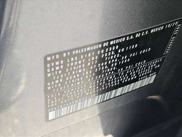 Certified 2021 Volkswagen Tiguan S FWD image 23