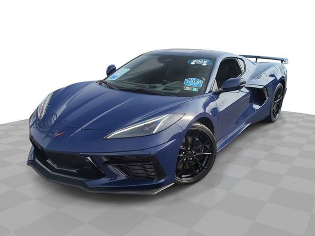 Certified 2025 Chevrolet Corvette Stingray Preferred Cpe w/ Z51 Performance Package RWD image 1