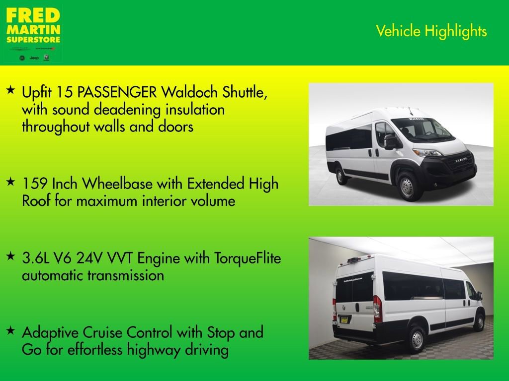 New 2026 RAM ProMaster 3500 w/ Convenience Group FWD image 8