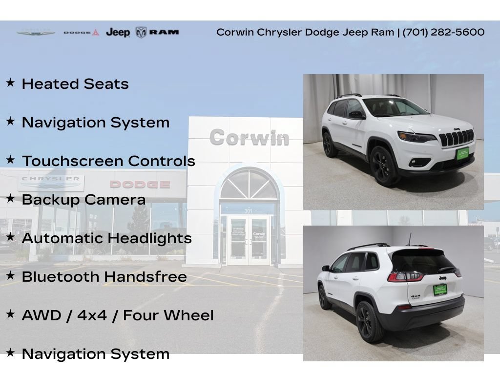 Used 2023 Jeep Cherokee Altitude Lux AWD/4WD image 8