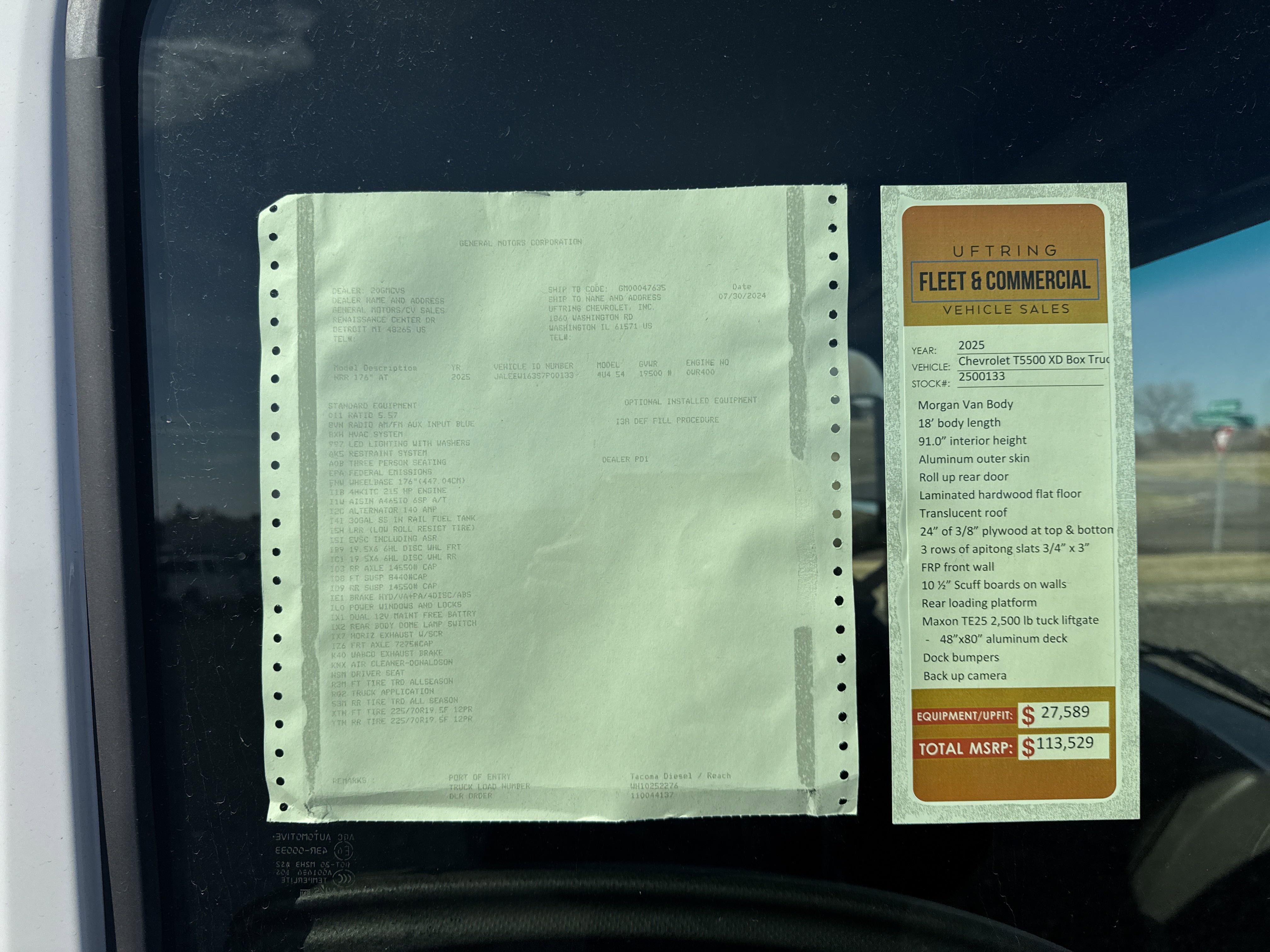 New 2025 Chevrolet Low Cab Forward 5500 XD image 16