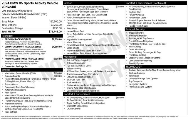 Used 2024 BMW X5 xDrive40i image 6