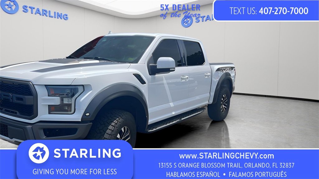 Used 2019 Ford F150 Raptor w/ Equipment Group 802A Luxury