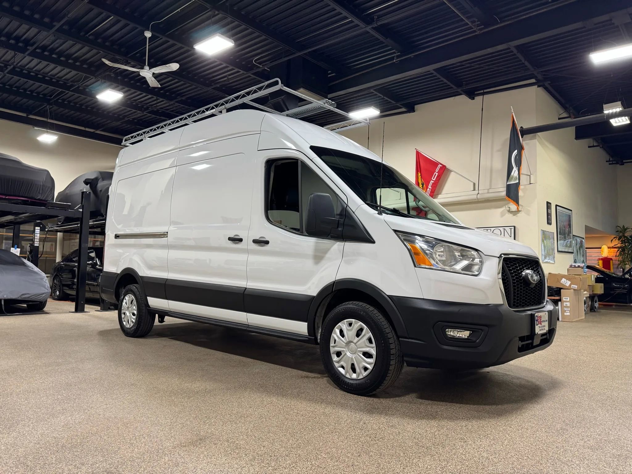 Used 2022 Ford Transit 250 148 High Roof w/ Load Area Protection Package image 4