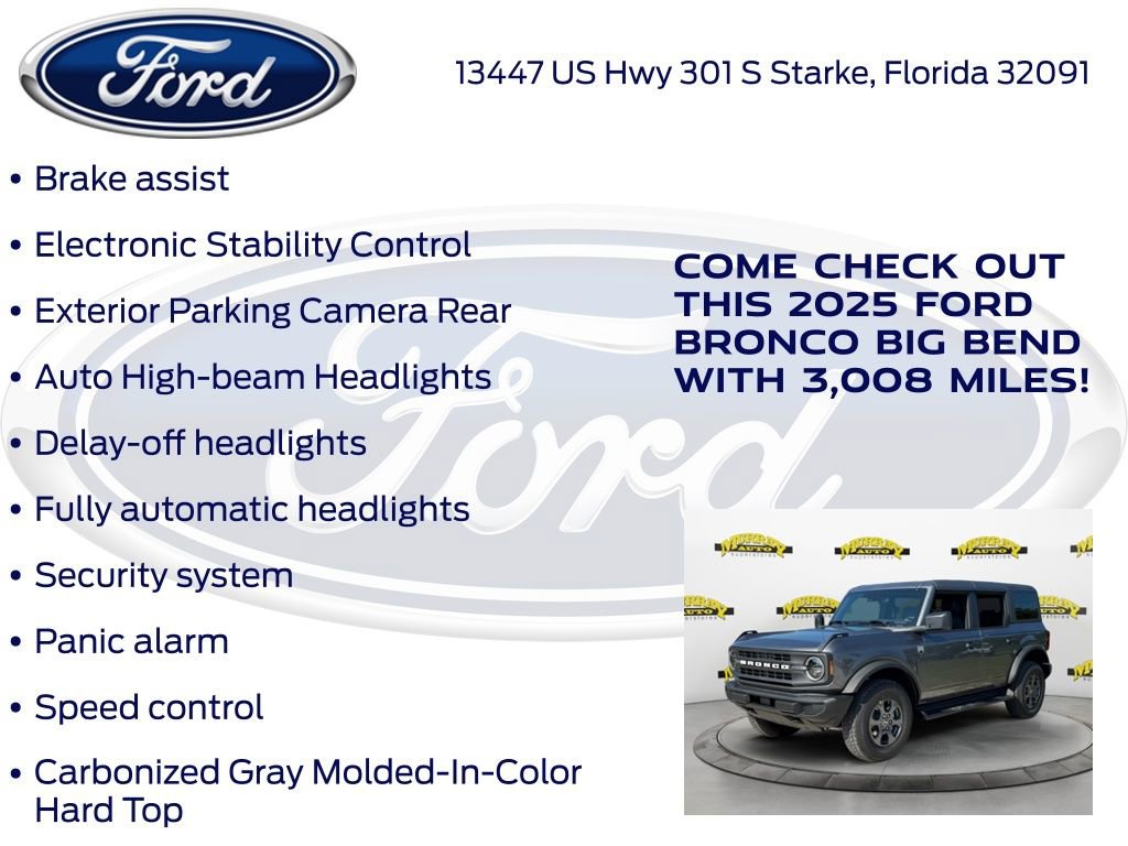 New 2025 Ford Bronco Big Bend image 30