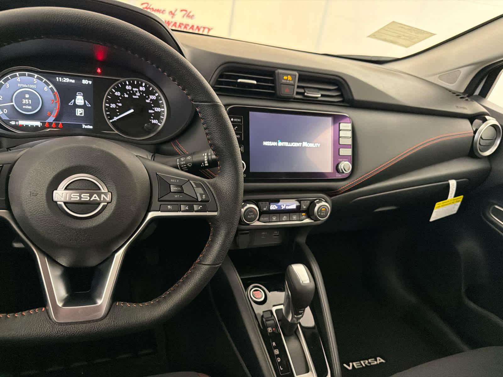 New 2025 Nissan Versa SR w/ Trunk Package image 18