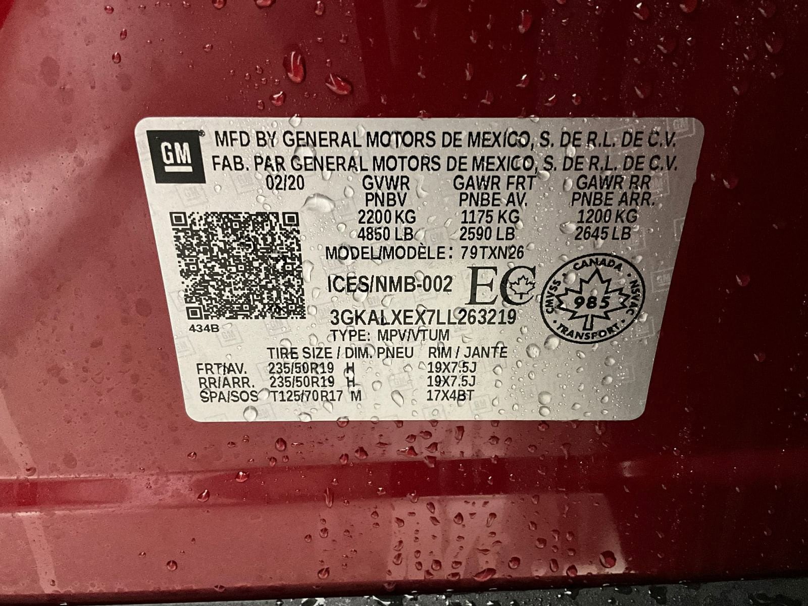 Used 2020 GMC Terrain Denali w/ GMC Pro Grade Package AWD/4WD image 32
