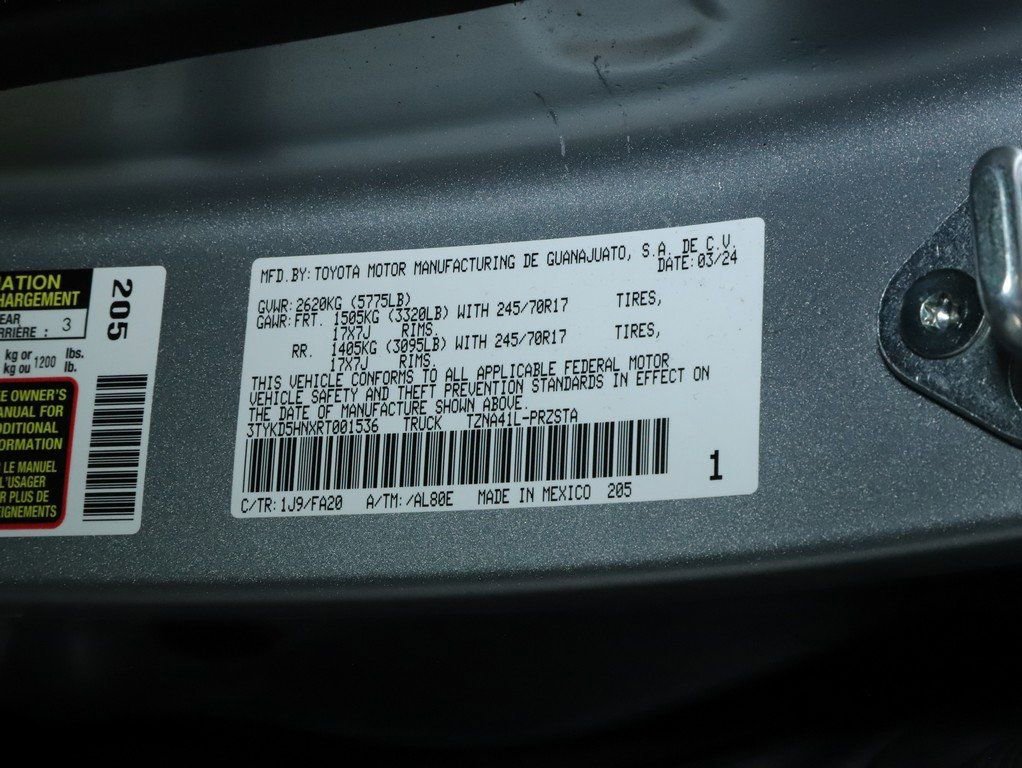 Used 2024 Toyota Tacoma SR image 20