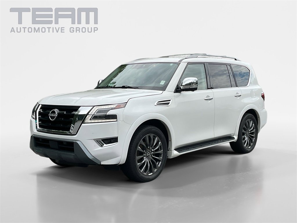 Used 2023 Nissan Armada Platinum w/ Captain's Chairs Package image 3