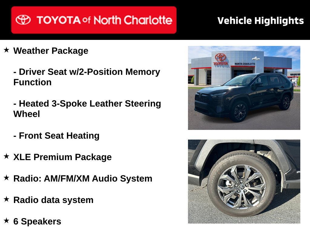Used 2024 Toyota RAV4 XLE Premium w/ Weather Package AWD/4WD image 4