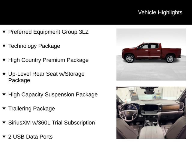 Certified 2025 Chevrolet Silverado 1500 High Country w/ High Country Premium Package image 27