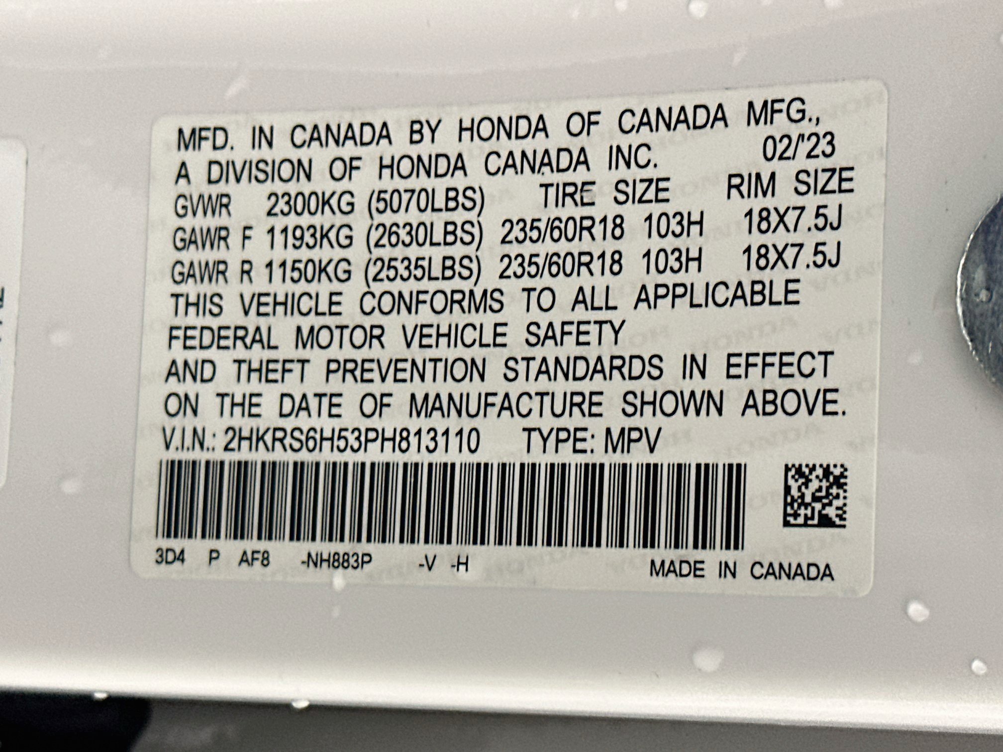 Used 2023 Honda CR-V Sport image 12