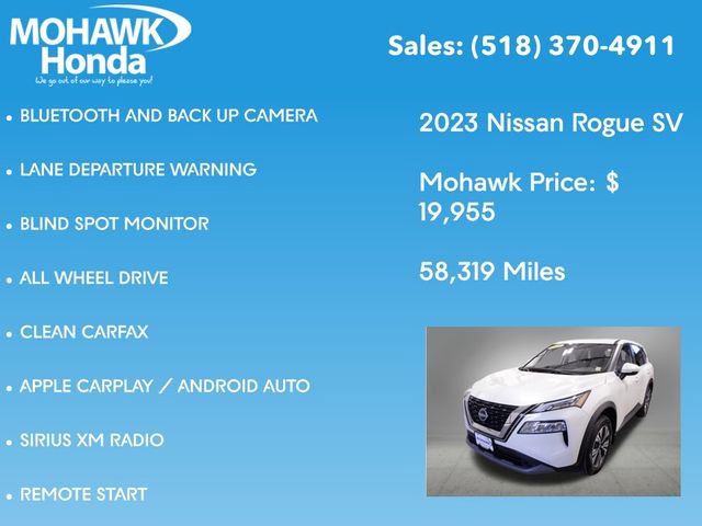 Used 2023 Nissan Rogue SV AWD/4WD image 7
