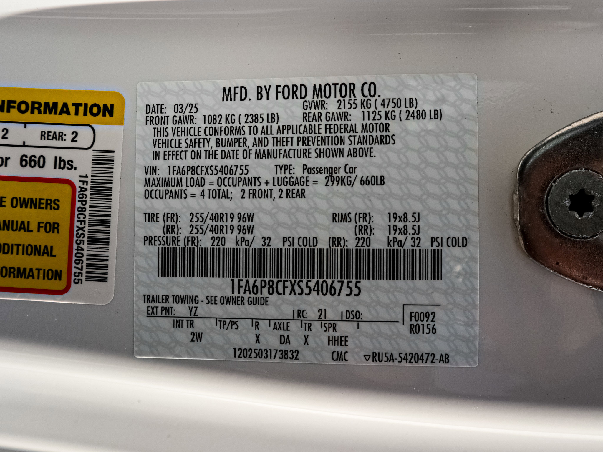 Used 2025 Ford Mustang GT image 32