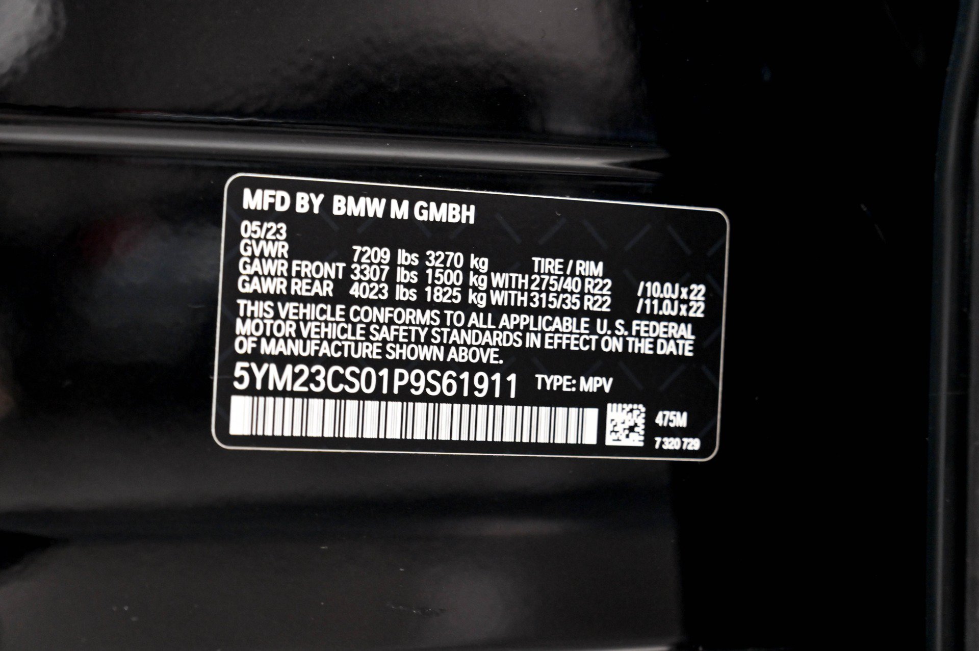 Used 2023 BMW XM AWD/4WD image 78