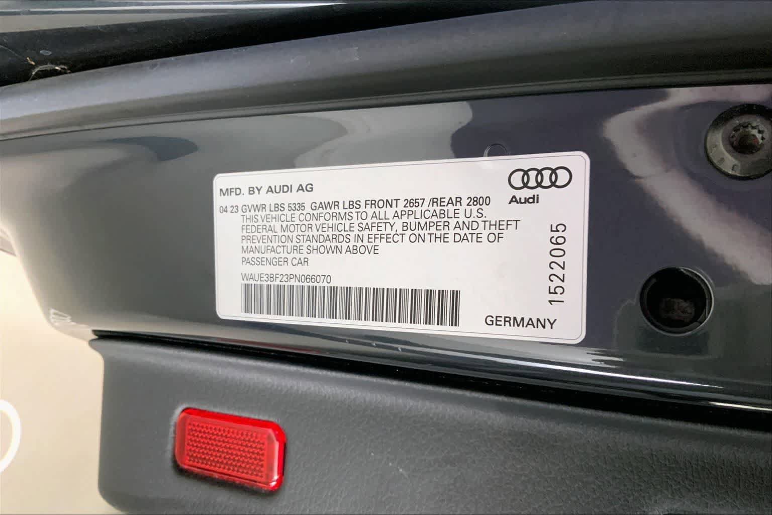 Used 2023 Audi A6 Premium Plus w/ Premium Plus Package AWD/4WD image 18