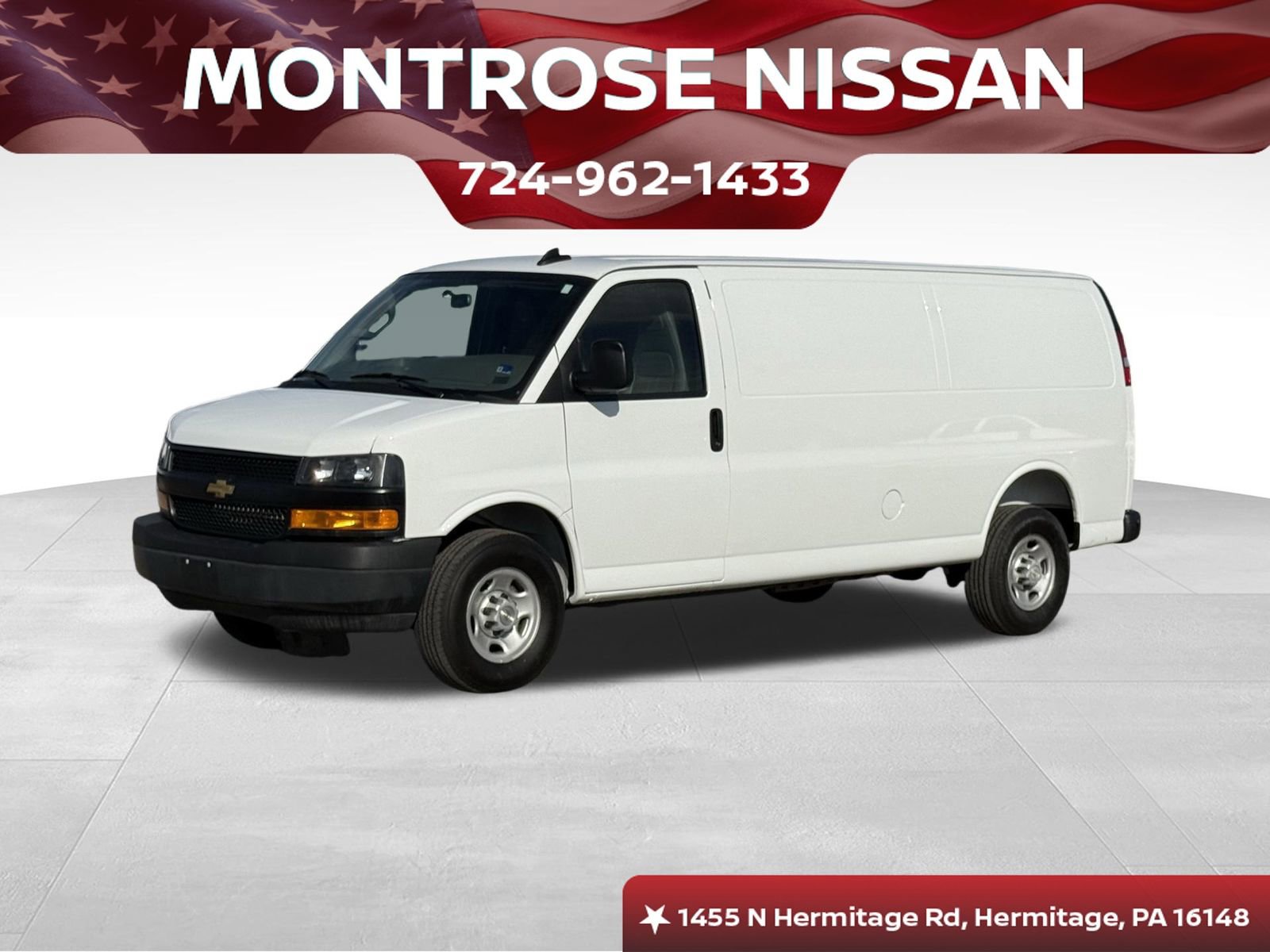 Used 2025 Chevrolet Express 2500 Extended w/ Driver Convenience Package image 1