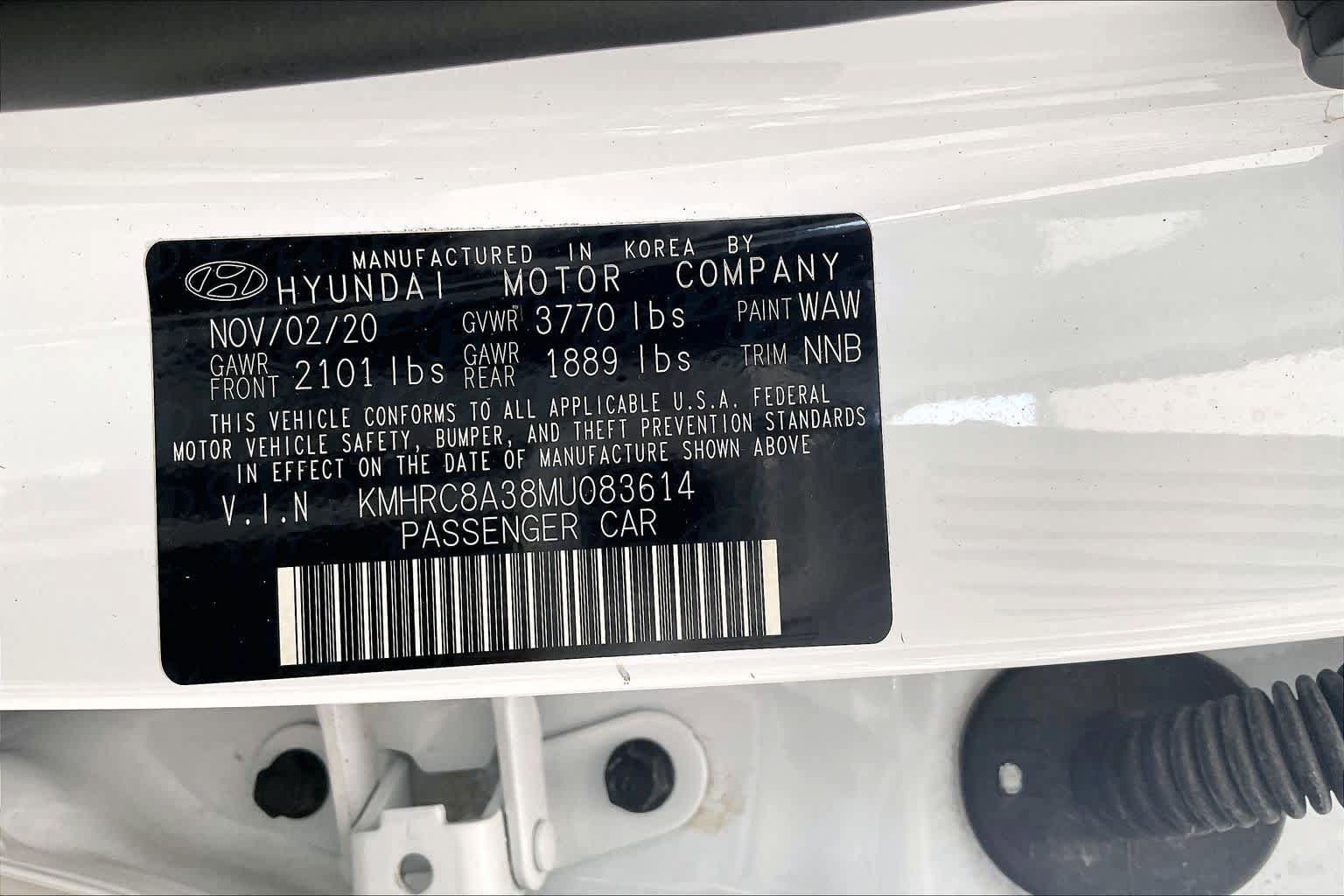 Certified 2021 Hyundai Venue SEL w/ Premium Package FWD image 34