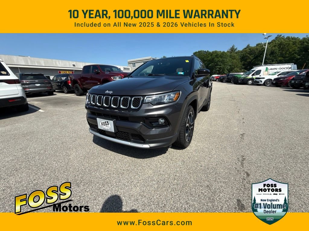 Certified 2023 Jeep Compass Limited AWD/4WD image 1